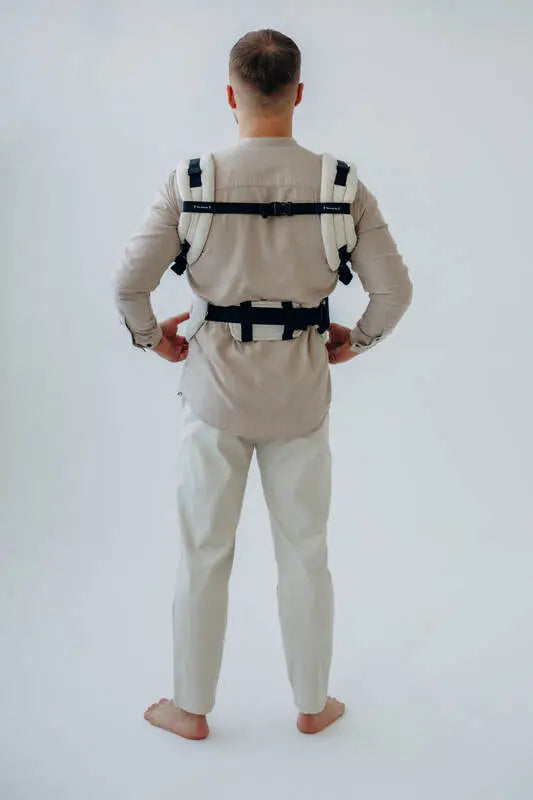 LennyUpGrade PRO Carrier, broken-twill weave (50% cotton, 25% hemp, 25% lyocell) - AIRY - Woven Baby Size - Standard   lenny_upgrade_pro    #