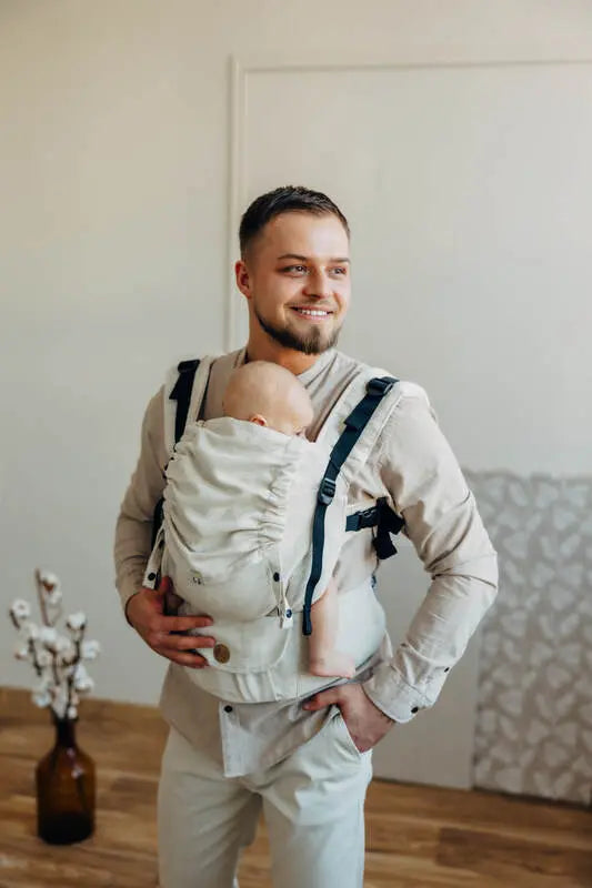 LennyUpGrade PRO Carrier, broken-twill weave (50% cotton, 25% hemp, 25% lyocell) - AIRY - Woven Baby Standard   lenny_upgrade_pro    #