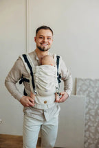 LennyUpGrade PRO Carrier, broken-twill weave (50% cotton, 25% hemp, 25% lyocell) - AIRY - Woven Baby Standard   lenny_upgrade_pro    #