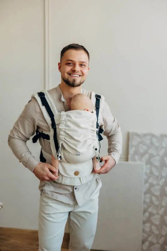 LennyUpGrade PRO Carrier, broken-twill weave (50% cotton, 25% hemp, 25% lyocell) - AIRY - Woven Baby Standard   lenny_upgrade_pro    #