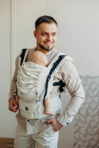 LennyUpGrade PRO Carrier, broken-twill weave (50% cotton, 25% hemp, 25% lyocell) - AIRY - Woven Baby Standard   lenny_upgrade_pro    #