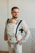LennyUpGrade PRO Carrier, broken-twill weave (50% cotton, 25% hemp, 25% lyocell) - AIRY - Woven Baby Standard   lenny_upgrade_pro    #