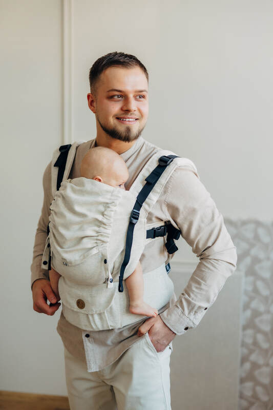 LennyUpGrade PRO Carrier, broken-twill weave (50% cotton, 25% hemp, 25% lyocell) - AIRY