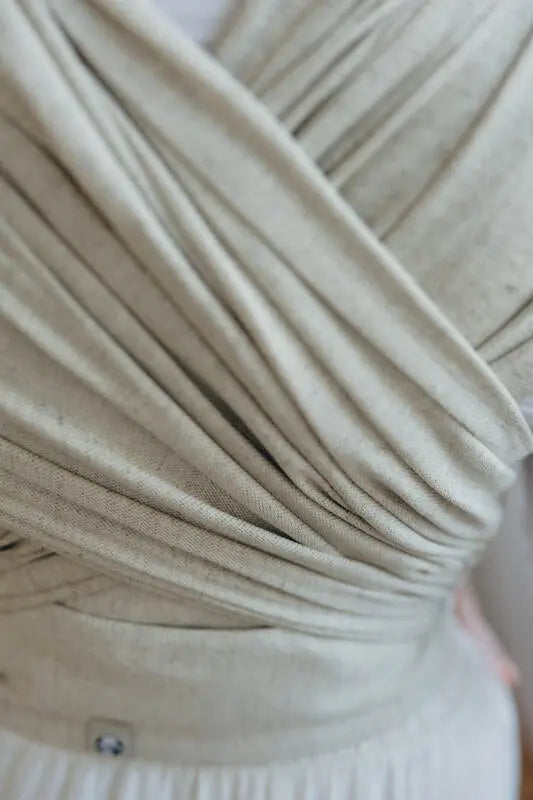 Baby Sling, Broken Twill Weave (50% cotton, 25% hemp, 25% lyocell) - AIRY - Woven Baby S - 5   long_woven_wraps    #