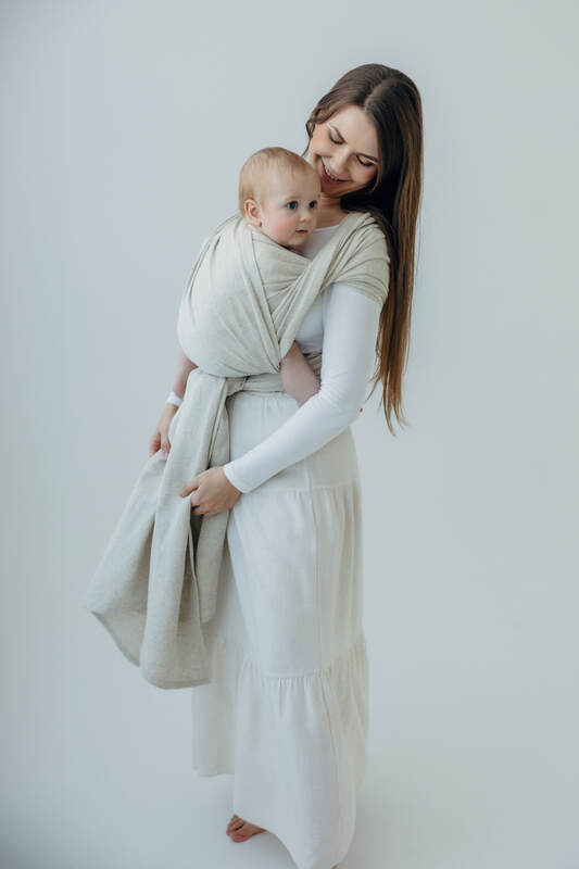Baby Sling, Broken Twill Weave (50% cotton, 25% hemp, 25% lyocell) - AIRY