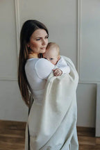 Baby Sling, Broken Twill Weave (50% cotton, 25% hemp, 25% lyocell) - AIRY - Woven Baby S - 5   long_woven_wraps    #
