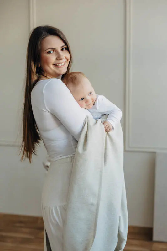 Baby Sling, Broken Twill Weave (50% cotton, 25% hemp, 25% lyocell) - AIRY - Woven Baby S - 5   long_woven_wraps    #