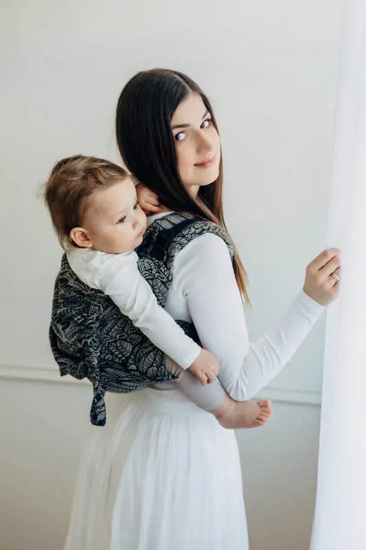 Lenny Buckle Onbuhimo PRO baby carrier, jacquard weave (100% cotton) - WILD SOUL - COCOON - Woven Baby Standard   buckle_onbu_pro_carriers    #
