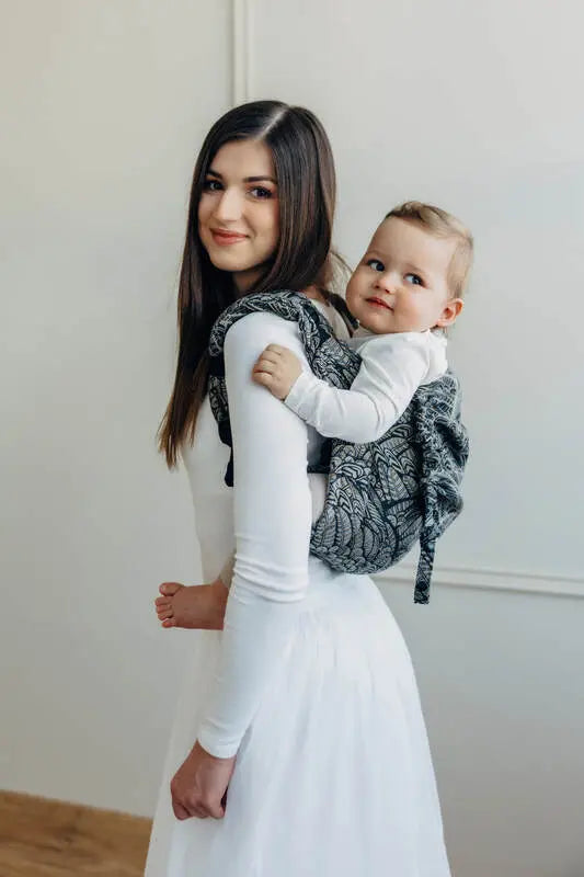 Lenny Buckle Onbuhimo PRO baby carrier, jacquard weave (100% cotton) - WILD SOUL - COCOON - Woven Baby Standard   buckle_onbu_pro_carriers    #