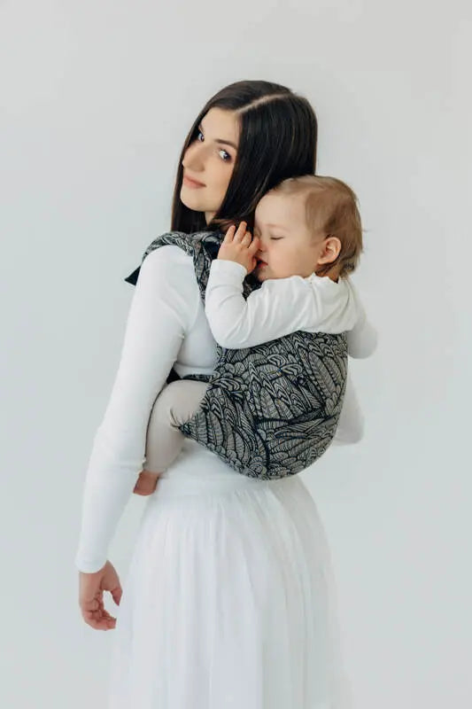 Lenny Buckle Onbuhimo PRO baby carrier, jacquard weave (100% cotton) - WILD SOUL - COCOON - Woven Baby Size - Standard-Size - Toddler   buckle_onbu_pro_carriers    #