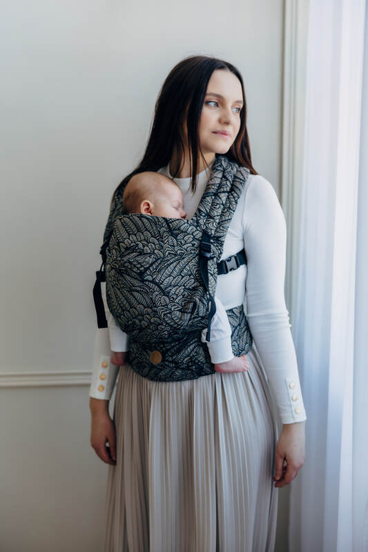 LennyLight Carrier, jacquard weave 100% cotton - WILD SOUL - COCOON