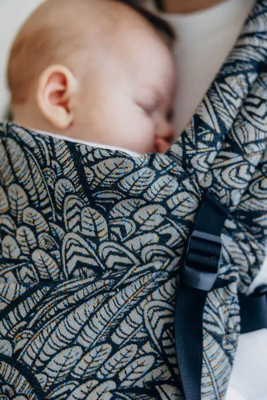 LennyLight Carrier, jacquard weave 100% cotton - WILD SOUL - COCOON - Woven Baby Size - Standard   lenny_light    #