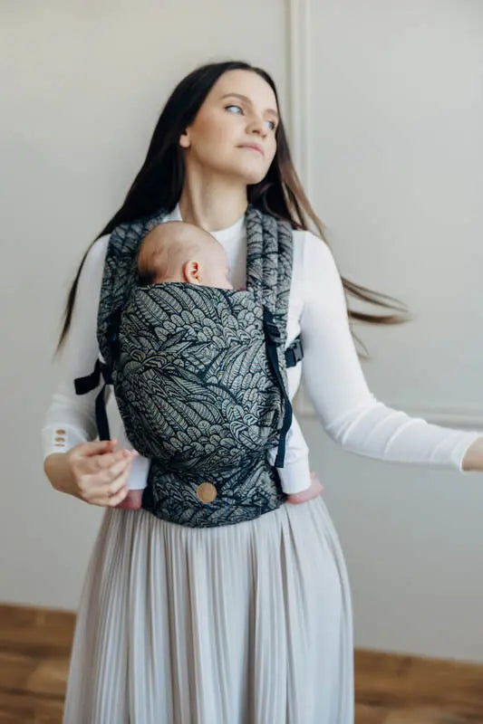 LennyLight Carrier, jacquard weave 100% cotton - WILD SOUL - COCOON - Woven Baby Standard   lenny_light    #