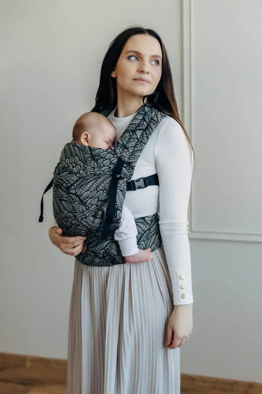 LennyLight Carrier, jacquard weave 100% cotton - WILD SOUL - COCOON - Woven Baby Standard   lenny_light    #