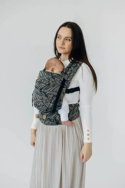 LennyLight Carrier, jacquard weave 100% cotton - WILD SOUL - COCOON - Woven Baby Size - Standard   lenny_light    #