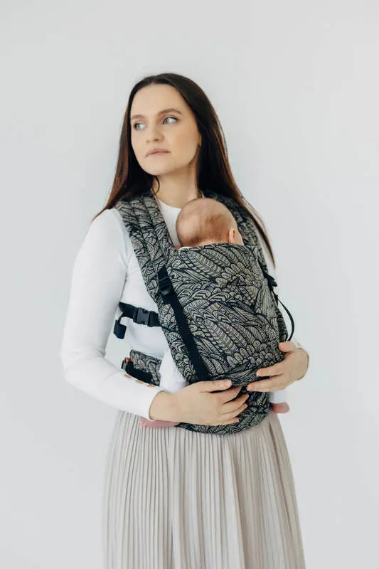 LennyLight Carrier, jacquard weave 100% cotton - WILD SOUL - COCOON - Woven Baby Standard   lenny_light    #