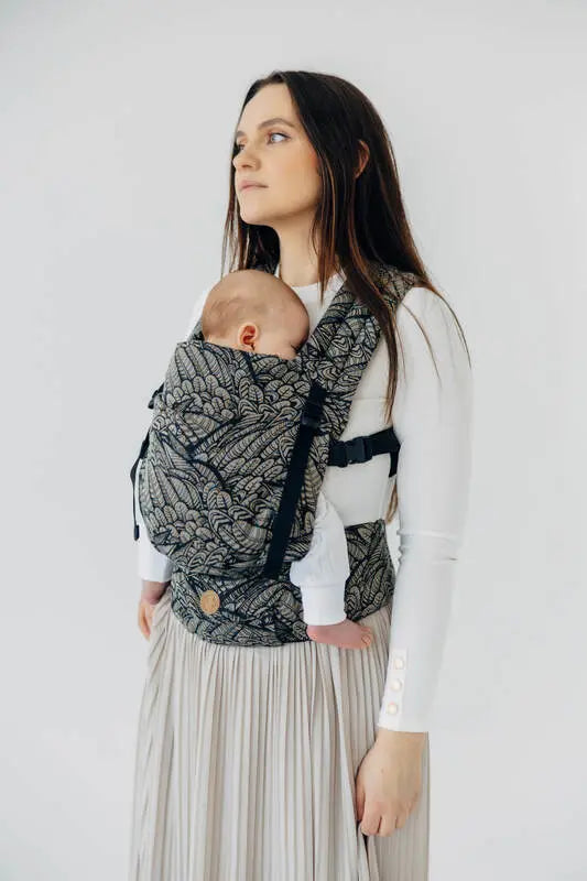 LennyLight Carrier, jacquard weave 100% cotton - WILD SOUL - COCOON - Woven Baby Size - Standard   lenny_light    #
