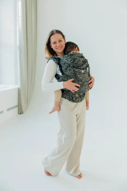 LennyPreschool Carrier, jacquard weave (100% cotton) - WILD SOUL - COCOON - Woven Baby Preschool   lenny_preschool    #
