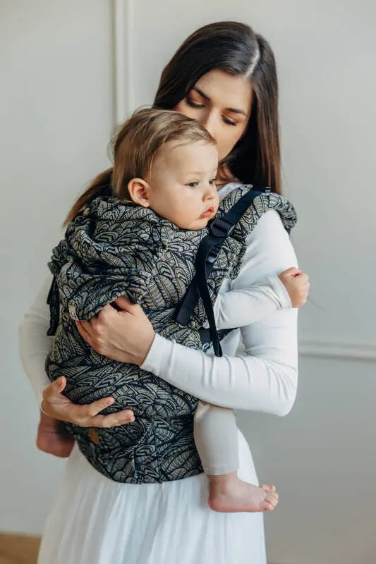 LennyUpGrade PRO Carrier, jacquard weave 100% cotton - WILD SOUL - COCOON - Woven Baby Size - Standard   lenny_upgrade_pro    #