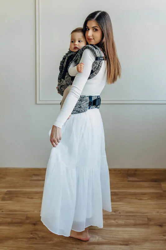 LennyUpGrade PRO Carrier, jacquard weave 100% cotton - WILD SOUL - COCOON - Woven Baby Size - Standard   lenny_upgrade_pro    #