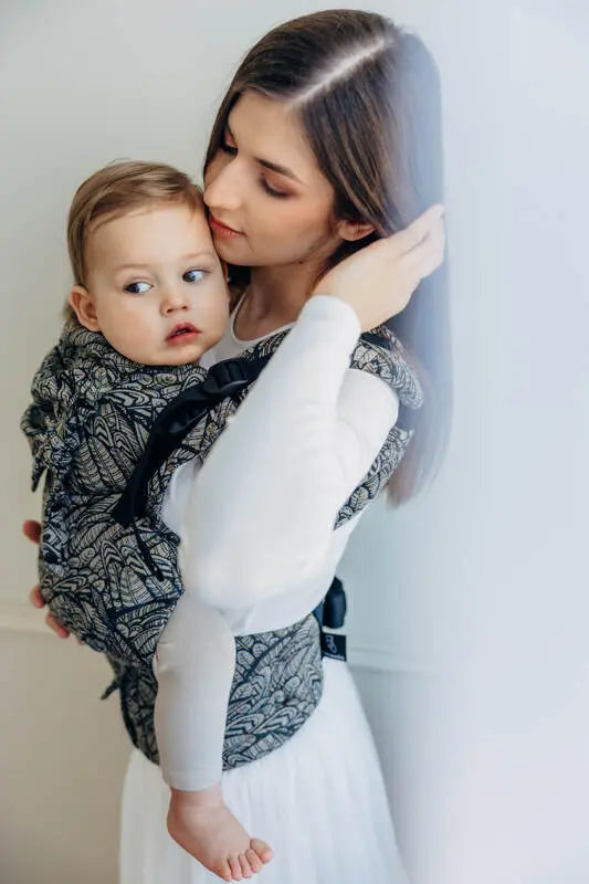 LennyUpGrade PRO Carrier, jacquard weave 100% cotton - WILD SOUL - COCOON - Woven Baby Size - Standard   lenny_upgrade_pro    #