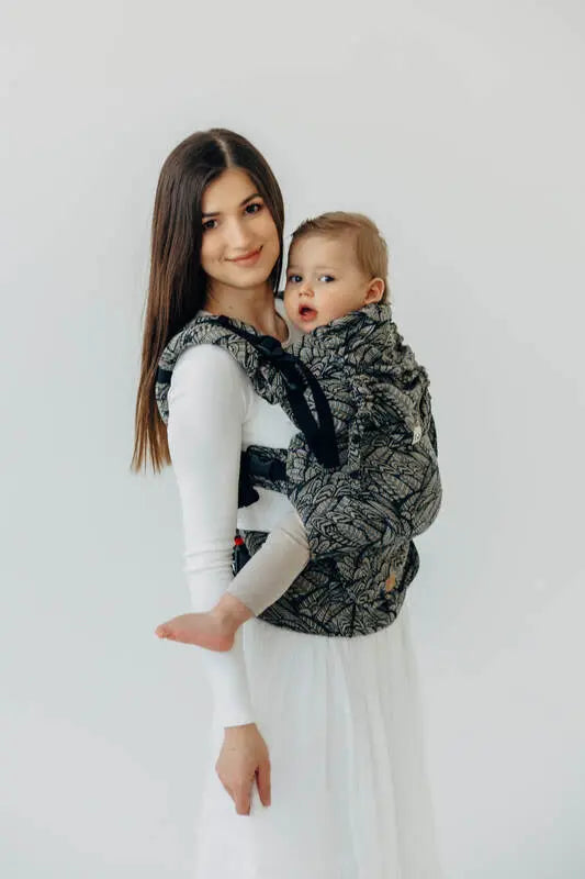 LennyUpGrade PRO Carrier, jacquard weave 100% cotton - WILD SOUL - COCOON - Woven Baby Size - Standard   lenny_upgrade_pro    #