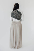 Ring Sling, Jacquard Weave (100% cotton), with gathered shoulder - WILD SOUL - COCOON - standard 1.8m - Woven Baby    ring_slings    #
