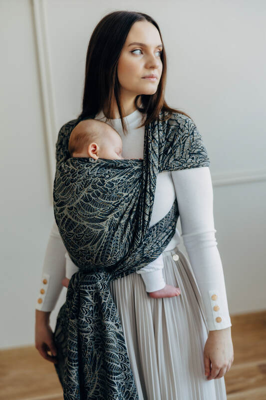 Baby Wrap, Jacquard Weave (100% cotton) - WILD SOUL - COCOON