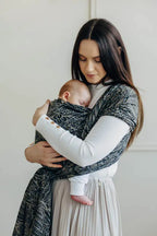 Baby Wrap, Jacquard Weave (100% cotton) - WILD SOUL - COCOON - Woven Baby Size - L-Size - M-Size - S-Size - XL-Size - XS   long_woven_wraps    #