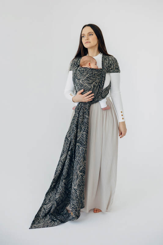 Baby Wrap, Jacquard Weave (100% cotton) - WILD SOUL - COCOON