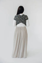 Baby Wrap, Jacquard Weave (100% cotton) - WILD SOUL - COCOON - Woven Baby Size - L-Size - M-Size - S-Size - XL-Size - XS   long_woven_wraps    #