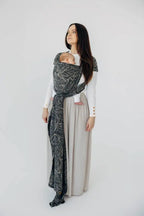 Baby Wrap, Jacquard Weave (100% cotton) - WILD SOUL - COCOON - Woven Baby Size - L-Size - M-Size - S-Size - XL-Size - XS   long_woven_wraps    #
