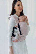 LennyLight Carrier, broken-twill weave (50% cotton, 50% bamboo viscose) - MARSHMALLOW - Woven Baby Standard   lenny_light    #