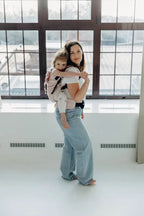 LennyPreschool Carrier, broken - twill weave (50% cotton, 50% bamboo viscose) - MARSHMALLOW - Woven Baby Preschool   lenny_preschool    #