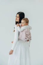 Lenny Buckle Onbuhimo PRO baby carrier, broken-twill weave (50% cotton, 50% bamboo viscose) - MARSHMALLOW - Woven Baby Standard   buckle_onbu_pro_carriers    #