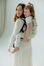 LennyPreschool Carrier, broken - twill weave (50% cotton, 25% hemp, 25% lyocell) - AIRY - Woven Baby Preschool   lenny_preschool    #