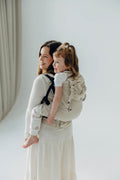 LennyPreschool Carrier, broken - twill weave (50% cotton, 25% hemp, 25% lyocell) - AIRY