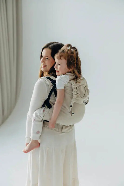 LennyPreschool Carrier, broken - twill weave (50% cotton, 25% hemp, 25% lyocell) - AIRY - Woven Baby Size - Preschool   lenny_preschool    #