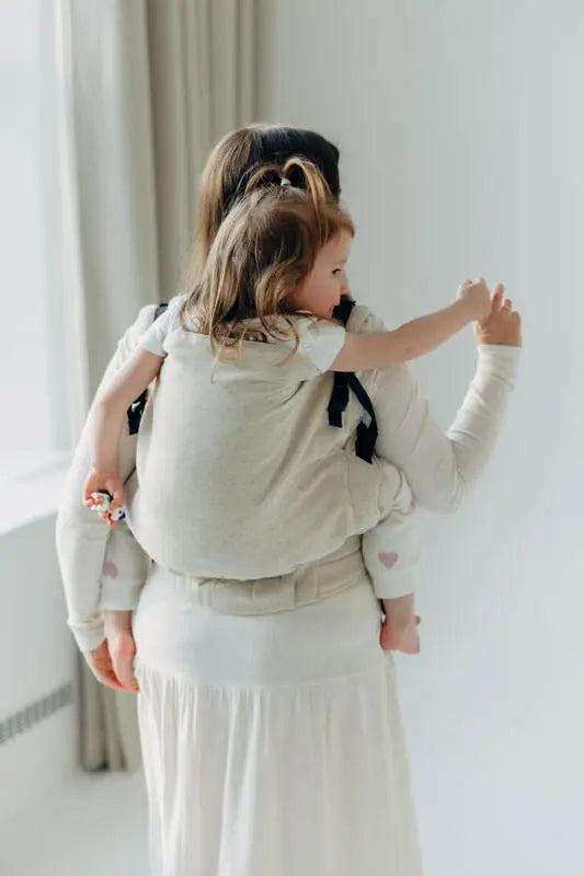 LennyPreschool Carrier, broken - twill weave (50% cotton, 25% hemp, 25% lyocell) - AIRY - Woven Baby Preschool   lenny_preschool    #
