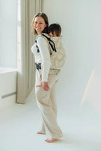 LennyPreschool Carrier, jacquard weave (50% cotton, 25% hemp, 25% lyocell) - VIRIDIFLORA - CONNECT - Woven Baby Preschool   lenny_preschool    #