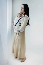 LennyUpGrade PRO Carrier, jacquard weave, 100% bamboo viscose - VIRIDIFLORA  - MILKY WAY - Woven Baby Standard   lenny_upgrade_pro    #