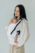 LennyUpGrade PRO Carrier, jacquard weave, 100% bamboo viscose - VIRIDIFLORA  - MILKY WAY - Woven Baby Standard   lenny_upgrade_pro    #