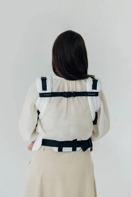LennyUpGrade PRO Carrier, jacquard weave, 100% bamboo viscose - VIRIDIFLORA  - MILKY WAY - Woven Baby Standard   lenny_upgrade_pro    #