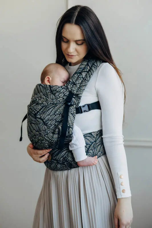 LennyLight Carrier, jacquard weave 100% cotton - WILD SOUL - COCOON - Woven Baby Standard   lenny_light    #