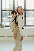 LennyPreschool Carrier, jacquard weave (50% cotton, 25% hemp, 25% lyocell) - VIRIDIFLORA - CONNECT