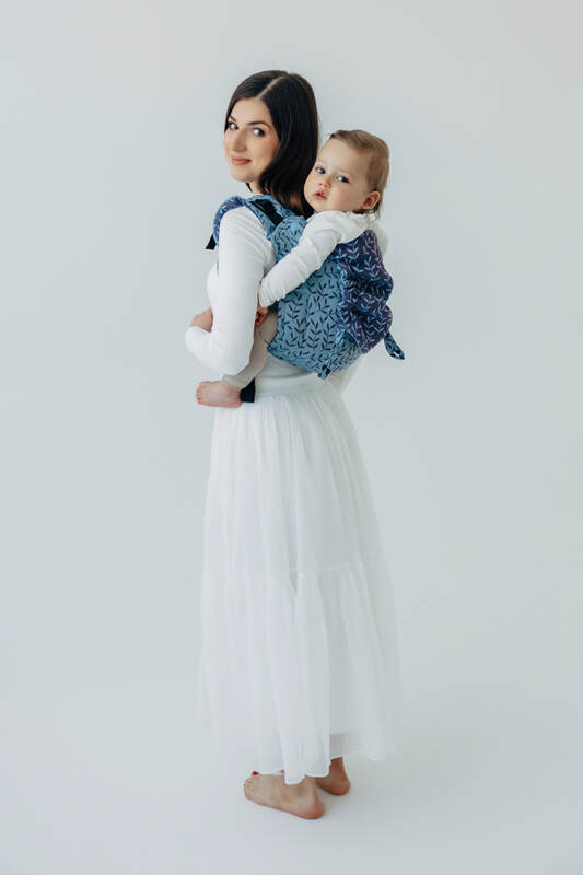 Lenny Buckle Onbuhimo PRO baby carrier, jacquard weave (100% cotton) - ENCHANTED NOOK - FAIRY