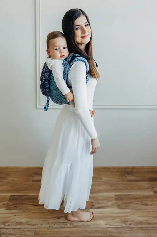 Lenny Buckle Onbuhimo PRO baby carrier, jacquard weave (100% cotton) - ENCHANTED NOOK - FAIRY - Woven Baby Standard   buckle_onbu_pro_carriers    #