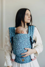 LennyLight Carrier, jacquard weave 100% cotton - ENCHANTED NOOK - FAIRY - Woven Baby Standard   lenny_light    #