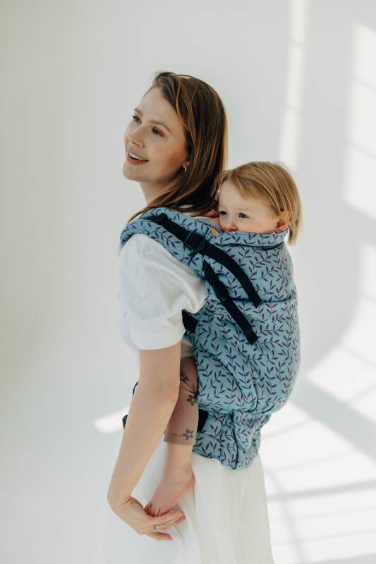 LennyPreschool Carrier, jacquard weave (100% cotton) - ENCHANTED NOOK - FAIRY