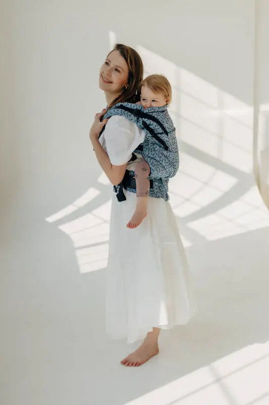 LennyPreschool Carrier, jacquard weave (100% cotton) - ENCHANTED NOOK - FAIRY - Woven Baby Size - Preschool   lenny_preschool    #